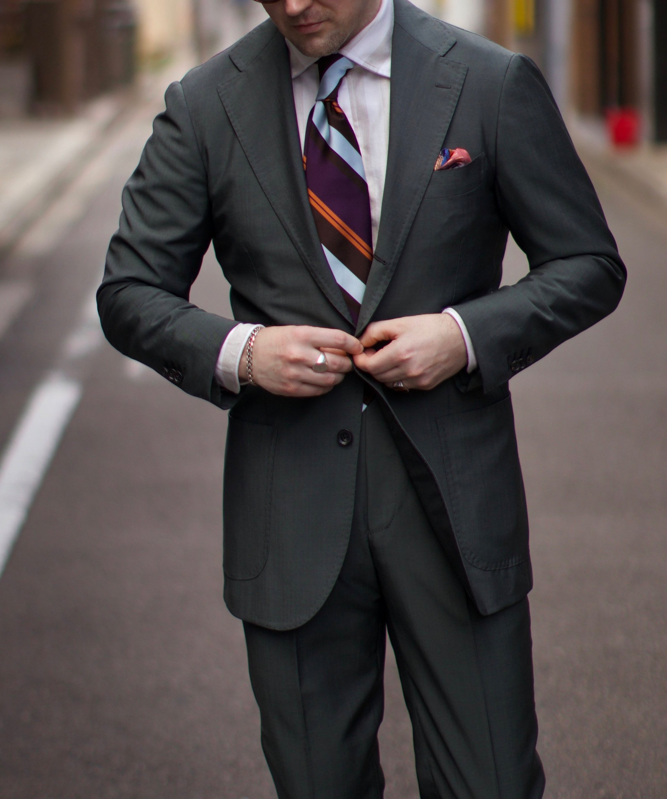 RING JACKET 3PスーツHolland & Sherry / 44 Holland & Sherry 2.0 — outBespoken